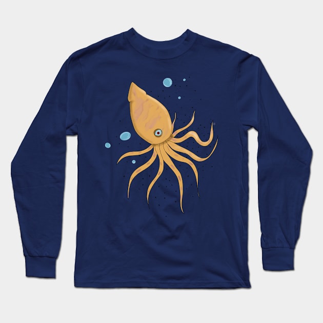 Octopus Long Sleeve T-Shirt by Bakos